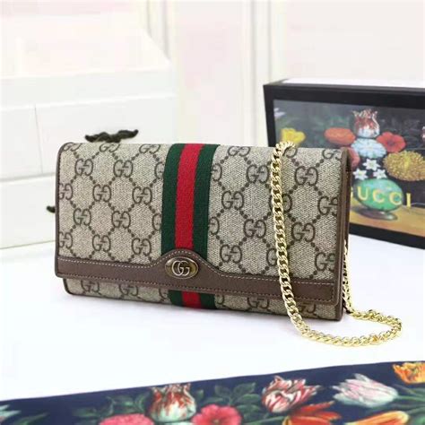 gucci ophidia gg wallet women|Gucci ophidia wallet on chain.